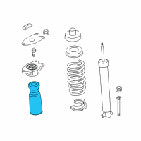OEM 2022 BMW M340i xDrive Additional Damper, Rear Diagram - 33-53-6-866-985