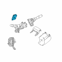 OEM Lexus RX350 Multiplex Tilt & Telescopic Computer Diagram - 89227-0E030