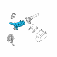 OEM Lexus RX350 Switch Assembly, HEADLAMP Diagram - 84140-0E031