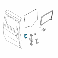 OEM 2019 Ram ProMaster City Channel-Glass Run Diagram - 68268733AA