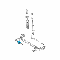 OEM Toyota Axle Beam Bushing Diagram - 48725-02230