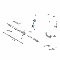 OEM Toyota Pinion Valve Diagram - 44201-17080