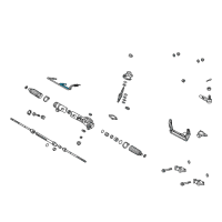 OEM 2002 Toyota MR2 Spyder Pressure Tube Diagram - 44419-17040