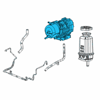 OEM Jeep Gladiator POWER STEERING Diagram - 68529417AA