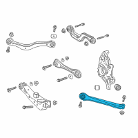 OEM 2021 Cadillac XT6 Lower Arm Diagram - 84354706