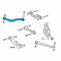 OEM 2022 Cadillac XT5 Trailing Arm Diagram - 84339416