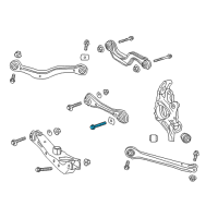 OEM Chevrolet Blazer Bracket Bolt Diagram - 11589279