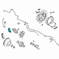 OEM 2012 Ram 3500 Adaptor-Disc Brake CALIPER Diagram - 68049160AC