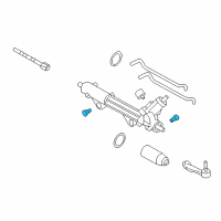 OEM Ford Gear Assembly Bushing Diagram - 3W4Z-3C716-BA