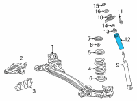 OEM 2022 Toyota Corolla Cross Boot Diagram - 48341-0A050