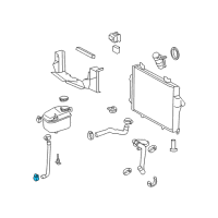 OEM 2004 Chrysler Crossfire Clamp Diagram - 5135881AA