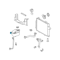 OEM 2005 Chrysler Crossfire Clamp Diagram - 5139109AA