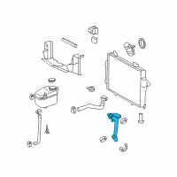 OEM Chrysler Hose-Radiator Inlet Diagram - 5097892AA