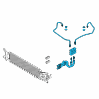 OEM Lincoln Continental Tube Assembly Diagram - GD9Z-7R081-A