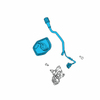 OEM 2019 Ford Taurus Gear Shift Assembly Diagram - DG1Z-7A256-B