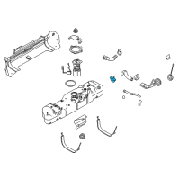 OEM Ford Filler Hose Clamp Diagram - -383525-S