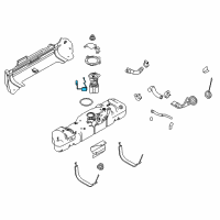 OEM 2014 Ford E-250 Fuel Gauge Sending Unit Diagram - BC2Z-9A299-A