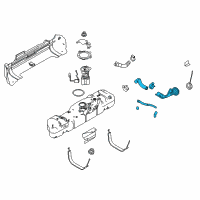 OEM 2011 Ford E-150 Filler Pipe Diagram - BC2Z-9034-B