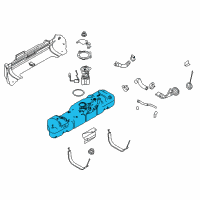 OEM 2017 Ford E-350 Super Duty Fuel Tank Diagram - BC2Z-9002-B