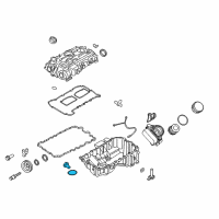 OEM 2012 BMW 528i Screw Plug With O-Ring Diagram - 11-13-7-605-018