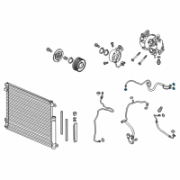 OEM Honda Civic O-Ring (8MM) Diagram - 80873-ST7-000