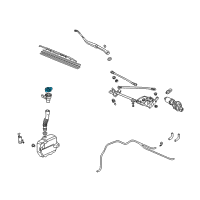 OEM Honda Cap Unit, Mouth Diagram - 76802-SV1-004