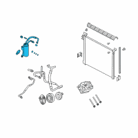 OEM 2022 Ford E-350 Super Duty Drier Diagram - GC2Z-19C836-D