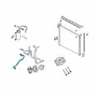 OEM 2008 Ford E-350 Super Duty Liquid Hose Diagram - 6C2Z-19835-GC