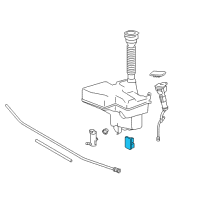 OEM Lexus GS350 Relay, Cleaner Control Diagram - 85942-30040