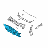 OEM 2011 Chevrolet Aveo5 Dash Panel Diagram - 95969367