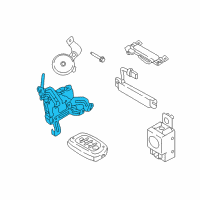 OEM Hyundai Tucson Module Assembly-Smart Key Diagram - 95480-D3550