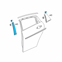 OEM 2021 Chevrolet Malibu Applique Diagram - 84258760