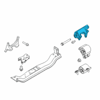 OEM 2020 Ford F-350 Super Duty Mount Bracket Diagram - BC3Z-6031-A