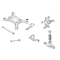 OEM 2012 Nissan Altima Insulator Diagram - 55442-JA000