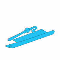 OEM Pontiac Lamp Asm-High Mount Stop Diagram - 10438693