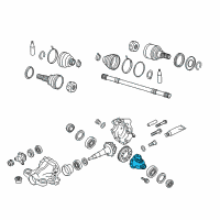 OEM 2014 Infiniti Q70 Case Complete Differential Diagram - 38420-1MC0C