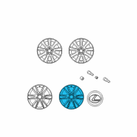 OEM 2006 Lexus ES330 Wheel, Disc Diagram - 42611-33610