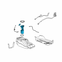 OEM Hummer H3T Fuel Pump Diagram - 19206830