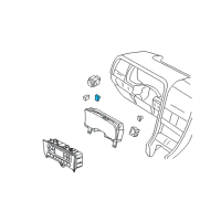 OEM 2005 Lincoln Aviator Memory Switch Diagram - 2L7Z-14776-AAB