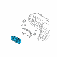 OEM Lincoln Aviator Dash Control Unit Diagram - 2C5Z-19980-AA