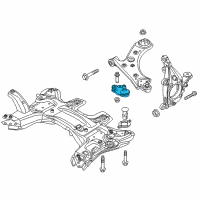 OEM 2018 Jeep Compass FASTENER-Lower Control Arm Diagram - 68335043AA