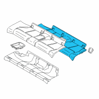 OEM 2018 BMW M240i Seat Upholstery Diagram - 52-20-7-266-519