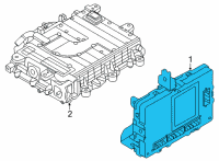 OEM Kia Niro EV Unit Assembly-BCM & RECE Diagram - 95400Q4400