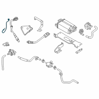 OEM 2022 Infiniti QX80 Exhaust Gas Temperature Sensor Diagram - 22630-9BT0A