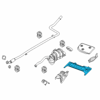 OEM Ram ProMaster City Shield-Heat Diagram - 68261891AA