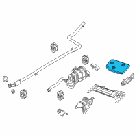 OEM Ram ProMaster City Shield-Heat Diagram - 68261850AA