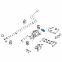 OEM 2015 Ram ProMaster City ISOLATOR-Exhaust Diagram - 68162756AA