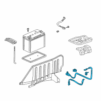 OEM 2005 Honda S2000 Cable, Starter (Assembly) Diagram - 32410-S2A-A10