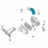 OEM 2016 Nissan Murano Duct-Air Diagram - 16576-3JA0A