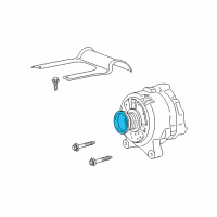 OEM Mercury Grand Marquis Pulley Diagram - F5AZ-10344-A